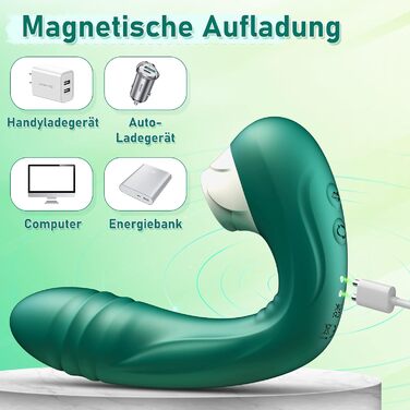 Вібратор для жінок G-Punkt з функцією імпульсу та режимами виділення, водонепроникний вібратор з силікону для клітора, G-Dildo для дорослих