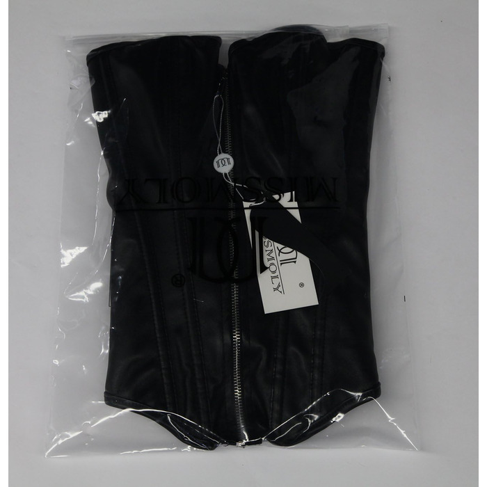 Корсет жіночий Beauty-You, готичний стиль, корсет-бра з шнурівкою, жакет з різьбленням, чорний, 5XL