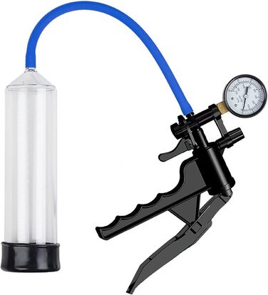 Пумпа для збільшення пеніса з манометром для покращення потенції, збільшення розміру та як допоміжний засіб для ерекції. Має механізм