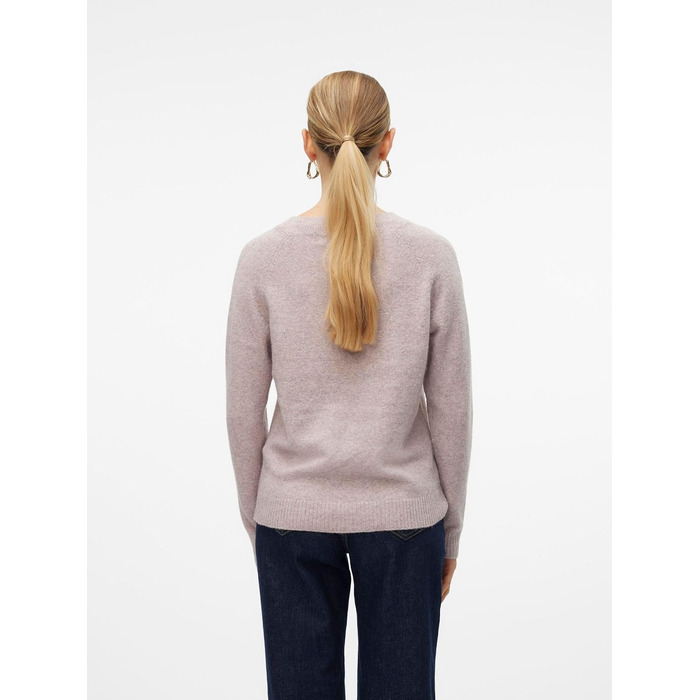 Жіночий в'язаний светр Vero Moda VMDOFFY, колір Woodrose, розмір L