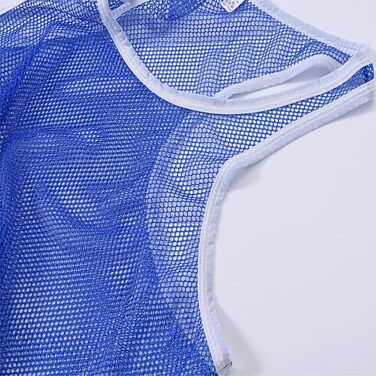 Чоловіча футболка BIATWOWR прозора, без рукавів, тонкий мускульний пуловер, майка, темно-синій, розмір L