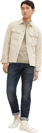 Чоловічі джинси Tom Tailor Marvin Straight, прямий крій, Mid Stone Wash Denim, розмір 34W/32L