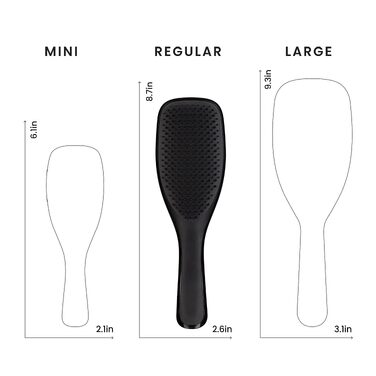 Гребінець-розплутувач для вологого волосся Tangle Teezer The Wet Detangler, Midnight Black (чорний)