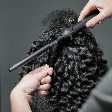 Стайлер для завивки волосся ghd curve Lockenstab без затискачів для локонів та хвиль, ефект Anti-Frizz (тонкий стрижень для чітких локонів)