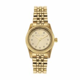 Жіночий годинник Michael Kors Lexington, 26мм, кварцовий механізм, сталевий браслет золотистого кольору