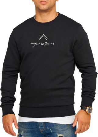 Чоловічий світшот Jack & Jones Infinity Austin, чорний, розмір S