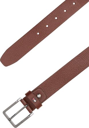 Чоловічий шкіряний ремінь Tommy Hilfiger Oliver, коричневий (Coffee Bean), 110 см