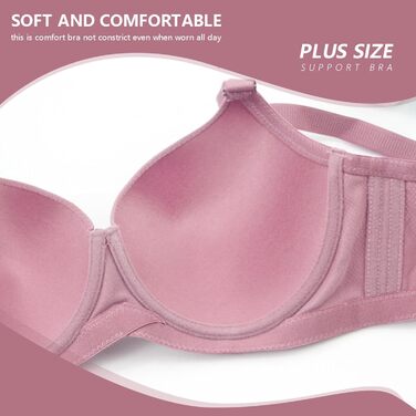 Бюстгальтер з пуш-ап, кісточки, великий розмір 44/100E, бежевий, для підтримки та комфорту