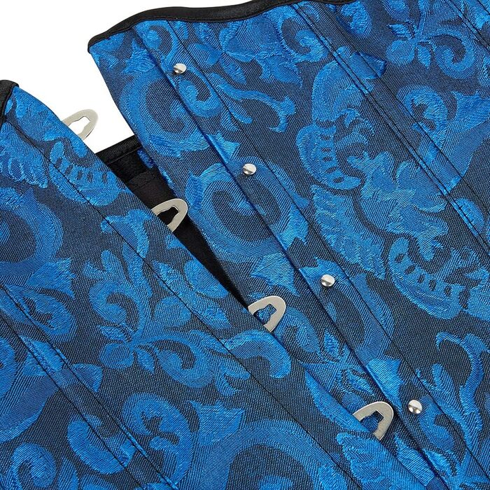 Корсет для фігури KUOSE для жінок, корсет-формувач, корсет для живота, великі розміри (30-32, темно-синій)