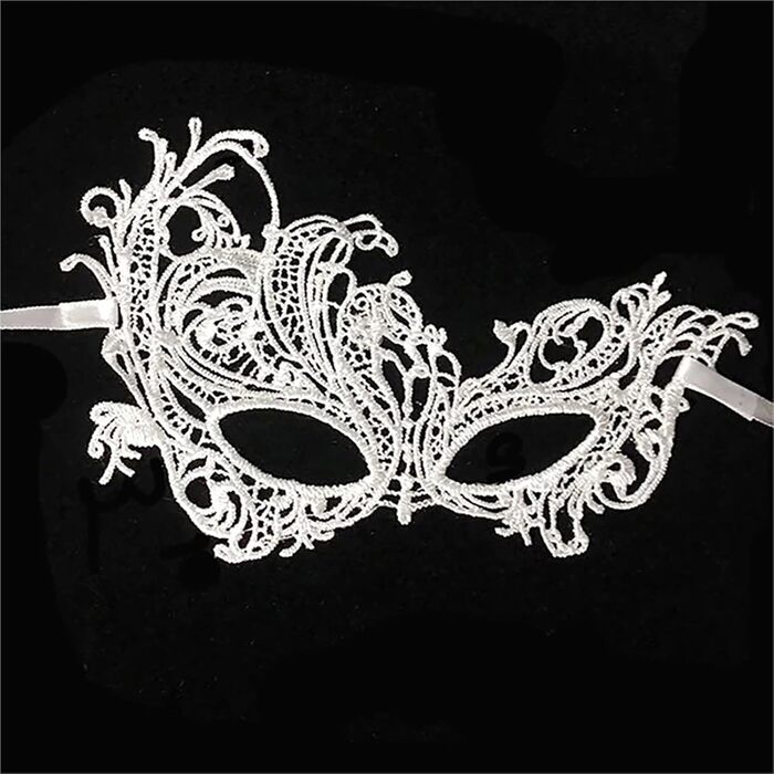 Маска для обличчя WAJJWI 5 шт. - маскарадна маска для жінок, вечірка, косплей, Новий рік, святкова маска для костюма, мереживна маска для клубу