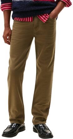Чоловічі джинси Tommy Hilfiger Denton Straight Fit, колір хакі (Army Green), розмір 29W/32L