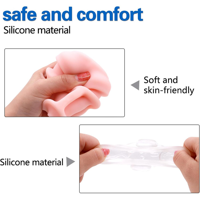 Мастурбатор для чоловіків Sexspielzeug з 10 режимами вібрації, 5 режимами обертання, силікон, автоматичний, ручний, 3D великий канал для частинок, еротичний