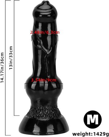 Великий дилда з сильним присоском: чорний дилда, тигрова форма, для чоловіків та жінок, середнього розміру