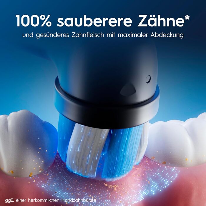 Електрична зубна щітка Oral-B iO Series 6 (Black Lava/Pink Sand), 5 режимів чищення, набір з 3 насадок та дорожнім футляром
