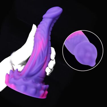 Силіконовий анальний дildo Kuaecr 5 Arten з сильним присоском для стимуляції G-точки, м'який монстр, для жінок та чоловіків