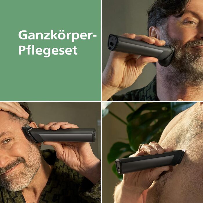Універсальний тример Philips Multigroom Series 9000 MG9561/30: 23-в-1 набір для обличчя, волосся та тіла, OneBlade, 27 налаштувань довжини (0,2–20 мм)