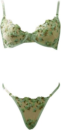 Сексуальна спідниця-халтер та бюстгальтер для жінок WILLBET Curvy, чорний, XL