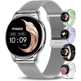 Смарт-годинник maoo Ventura для жінок з AMOLED-дисплеєм 1.32