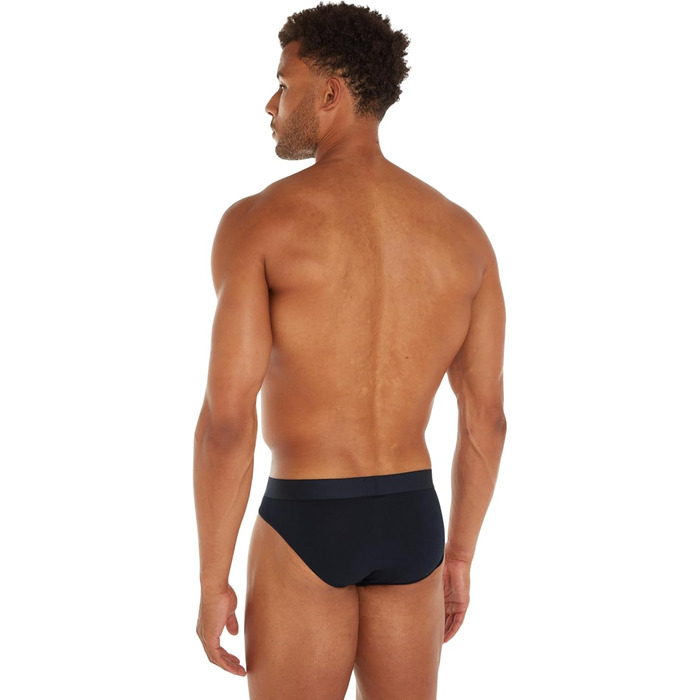 Труси чоловічі Tommy Hilfiger 3 шт. з еластичною тканиною, блакитні