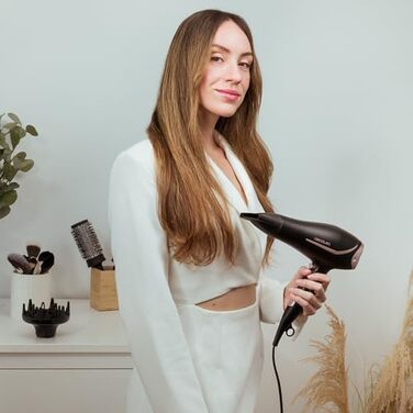 Фен для волосся Cecotec IoniCare 5200 Aura, 2300 Вт, з іонізацією, дифузором та концентратором, чорний