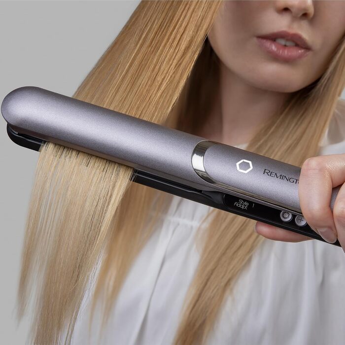 Випрямляч для волосся Remington PROluxe You S9880 з діамантовим керамічним покриттям та технологією StyleAdapt™