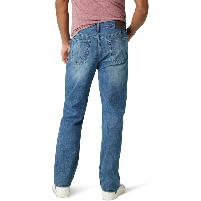 Чоловічі робочі штани Wrangler Flame Resistant Regular Fit Jean, вогнетривкі, сталево-сині, розмір 40W / 32L