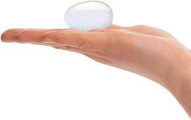 Набір скляних яєць E31621, прозорі, один розмір