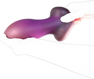 Силіконовий анальний плагін Youxclian: 6 розмірів, з присоскою, для стимуляції простати, аналплагін, анальні кульки, для чоловіків, жінок, пар (XL)