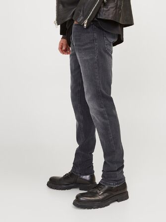 Чоловічі джинси Jack & Jones Glenn Original Slim Fit, чорні (36W / 36L)