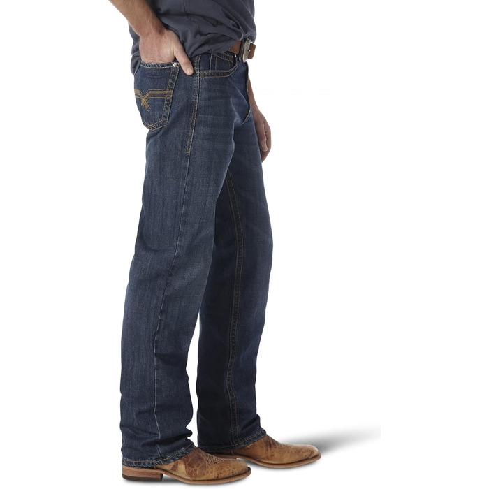 Чоловічі джинси Wrangler 20x Extreme Relaxed Fit, колір Wells, розмір 30W/32L