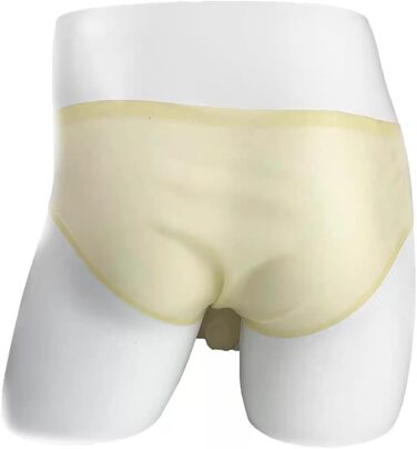 Шорти з латексу ALMYMM для чоловіків, БДСМ аксесуари, фетиш-костюм, прозорі, універсальний розмір (XL)