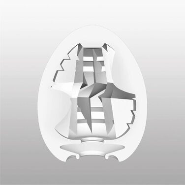 TENGA Eier Thunder - одноразові мастурбатори для чоловіків, 6 шт. (прозорі)