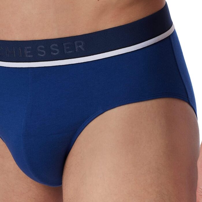 Сліп для чоловіків Schiesser Sip (M, 6 шт. синій / чорний)