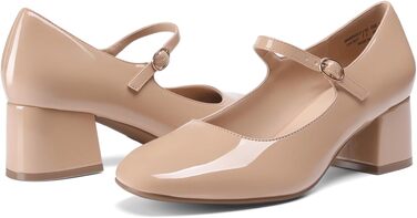 Жіночі туфлі-човники DREAM PAIRS із закритим носком, бежеві (розмір 38.5 EU)