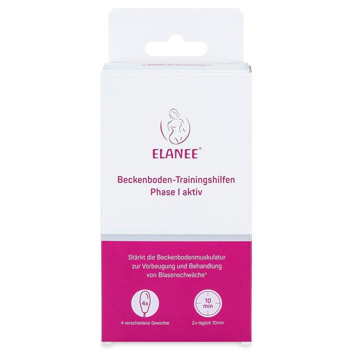 ELANEE Тренажер для підсилення м'язів тазового дна Phase I для боротьби з нетриманням, набір з 4 конуса (701-00) Single