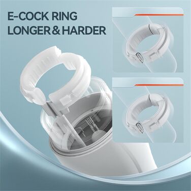 Електричний секс-іграшка для вагінального використання з 4 режимами насосу, 10 вібрацій та функцією нагріву, чорний