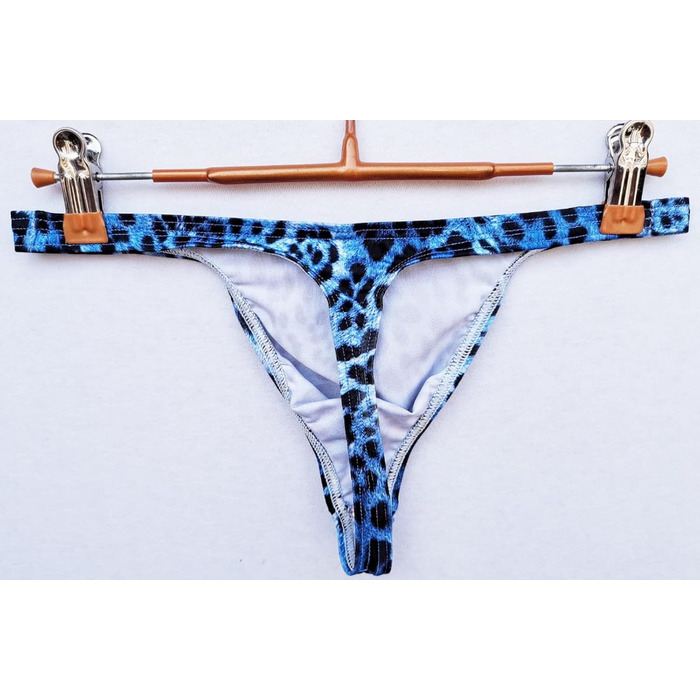 Танга чоловіча Faringoto Leopard, 3 шт. в упаковці, принт леопард, низька посадка