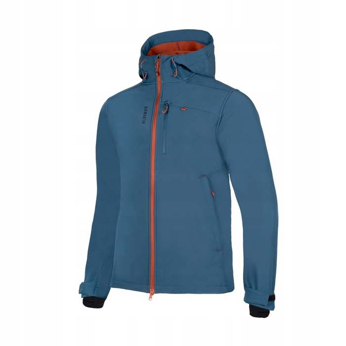 Чоловіча тактична куртка Softshell Alpinus ASO, синя, розмір M