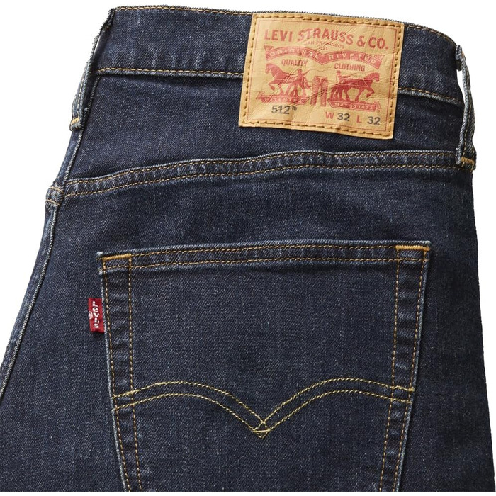 Чоловічі джинси Levi's 512 Tapered Fit, низька посадка (31W / 34L), колір Good Reasons Adv