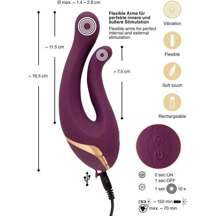 Вібратор Orion Doppel - вібратор 