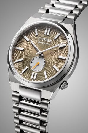 Чоловічий наручний годинник Citizen Analog Automatik (32027967) коричневого кольору