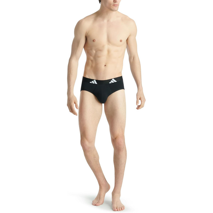 Труси чоловічі Adidas (3 шт. в упаковці) XXL, чорний (000)