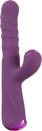 Вібратор для тіла JAVIDA Rabbit Vibe - 10 режимів, стимулятор клітора, фіолетовий (13-13,5 см)