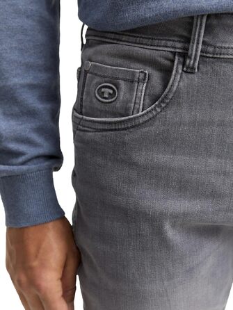 Чоловічі джинси Tom Tailor TTJOSH Regular Slim сірого кольору, Denim (33W/32L)