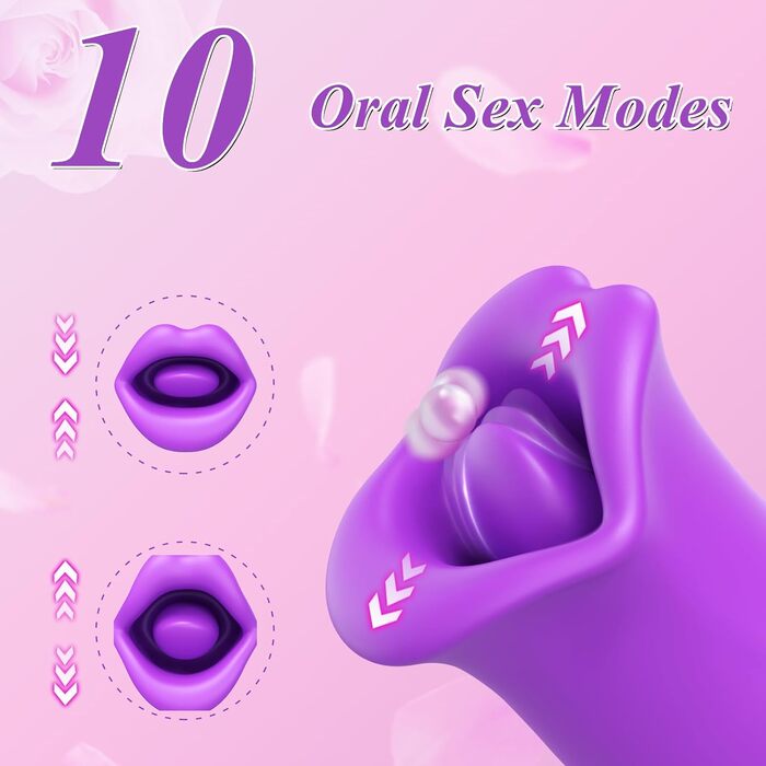 Вібратор для жінок Swing G-Spot з 10 режимами лизання та кусання, вібратор-дилда рожевого кольору, стимулятор клітора, для дорослих, пар, RF08-PP