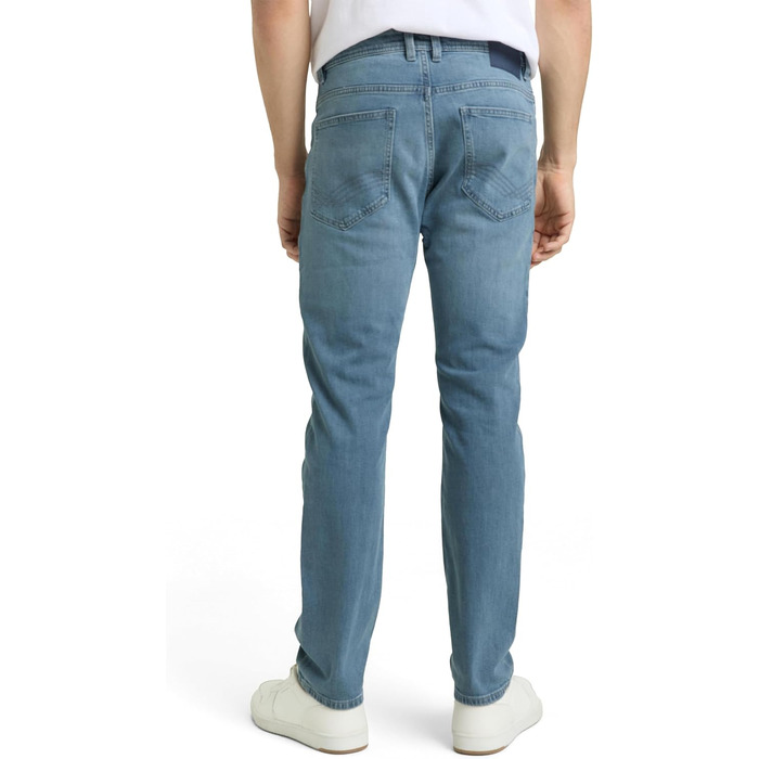 Чоловічі джинси Tom Tailor TTJOSH Regular Slim зі стрейчем, синьо-сірі (29W / 30L)