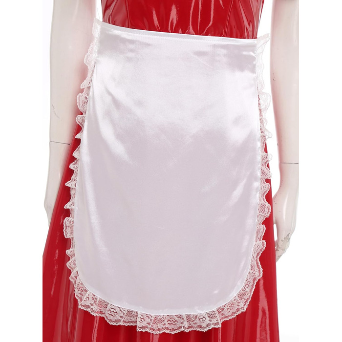 Костюм для косплею Halloween Cosplay Kleid від Vxuxlje: сукня з мереживом, французький стиль, для карнавалу (S, червоний)