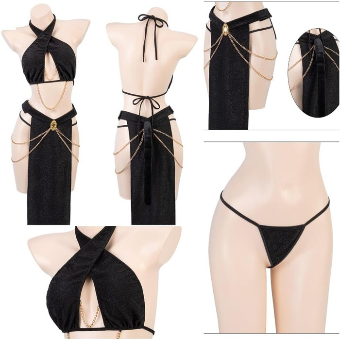 Костюм для косплею SINROYEE: аніме-служанка, Хелловін, кіт, єгипетський/китайський стиль