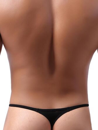 Танга чоловічі iKingsky, 9 шт. в упаковці, чорні, XL