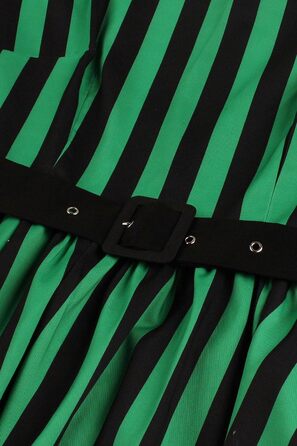 Сукня Rockabilly AXOE 50-х років, бавовна з поясом (XL, S01)